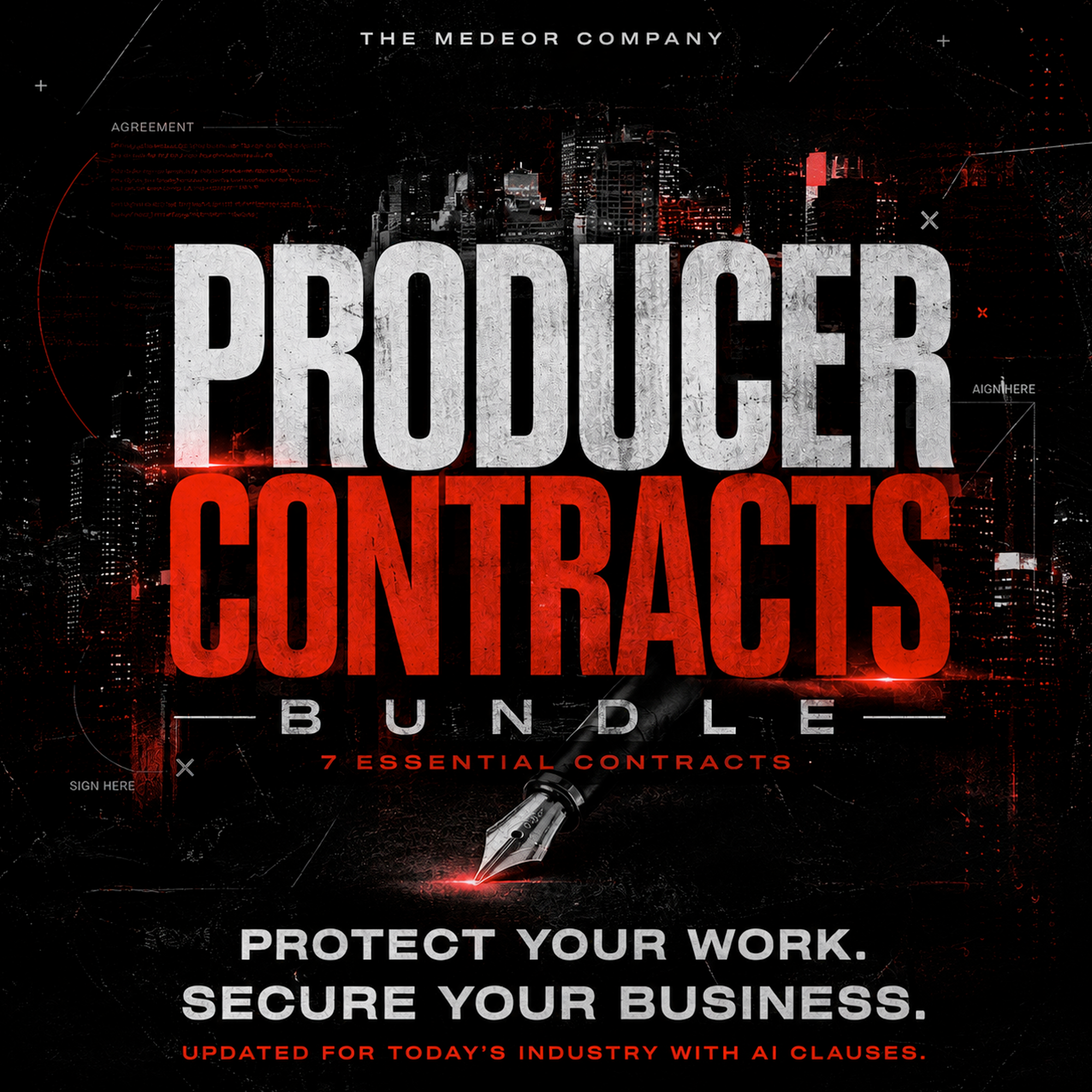 Music Producer Contracts Bundle